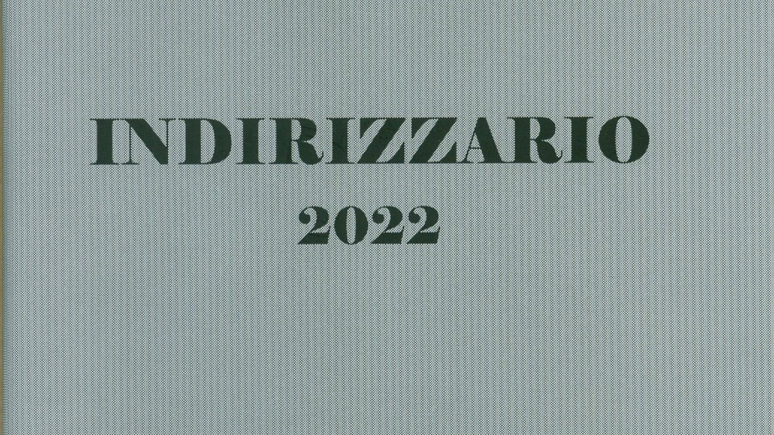 INDIRIZZARIO 2022