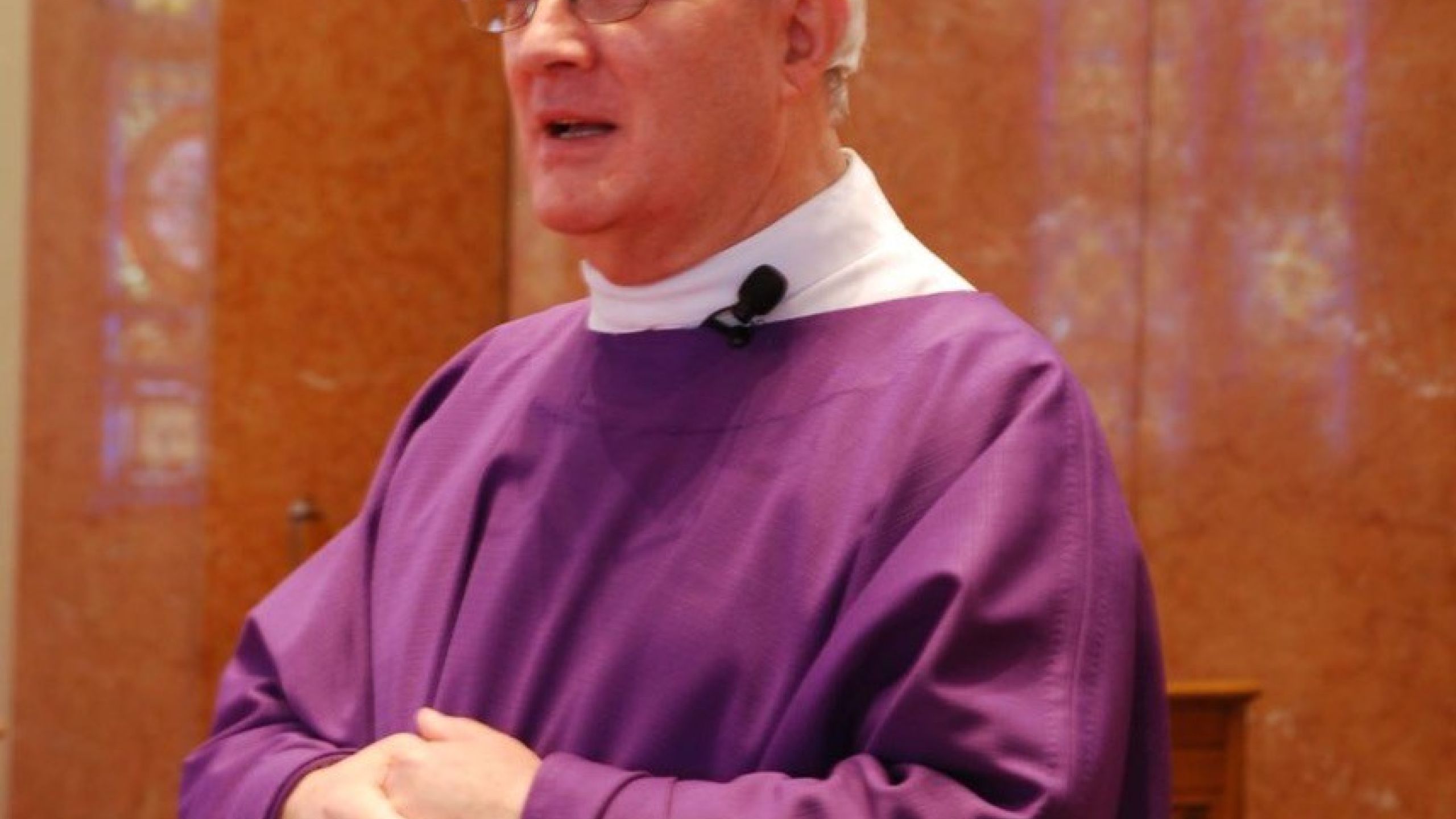 Annuncio della morte di P. Anthony Blaise Lalli sx