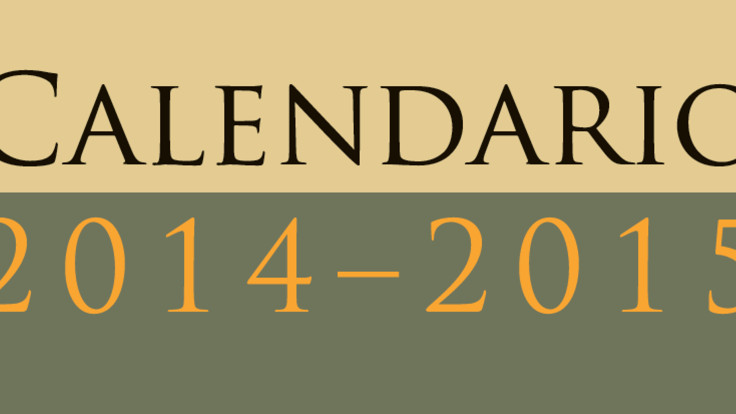 Calendario 2015