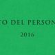 Stato del personale 2016