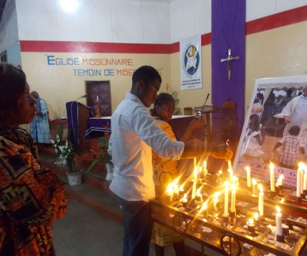 Funerale di P. Carlo Girola a Yaoundé