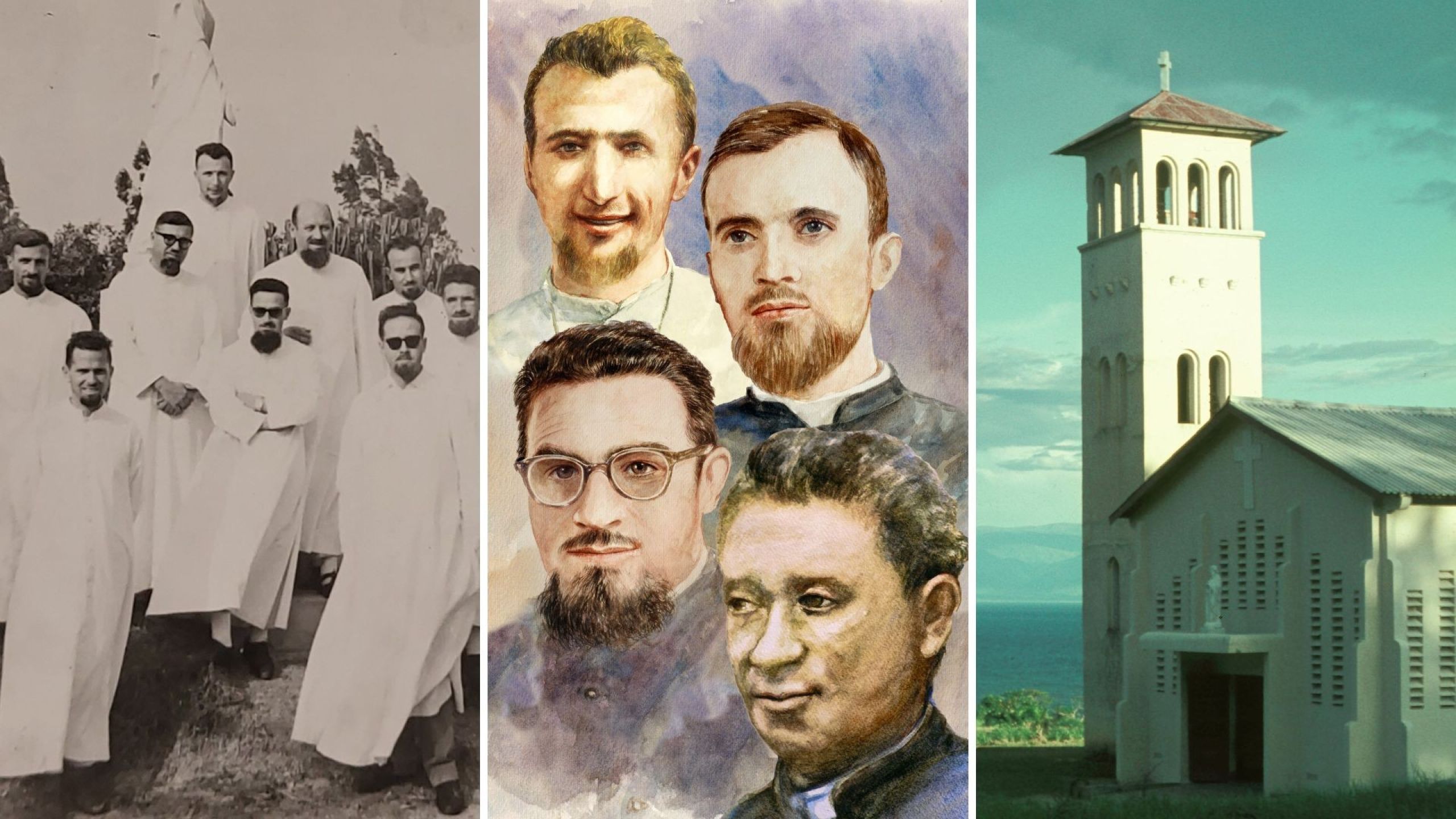 Diapositives: Hommage aux Quatre Serviteurs de Dieu