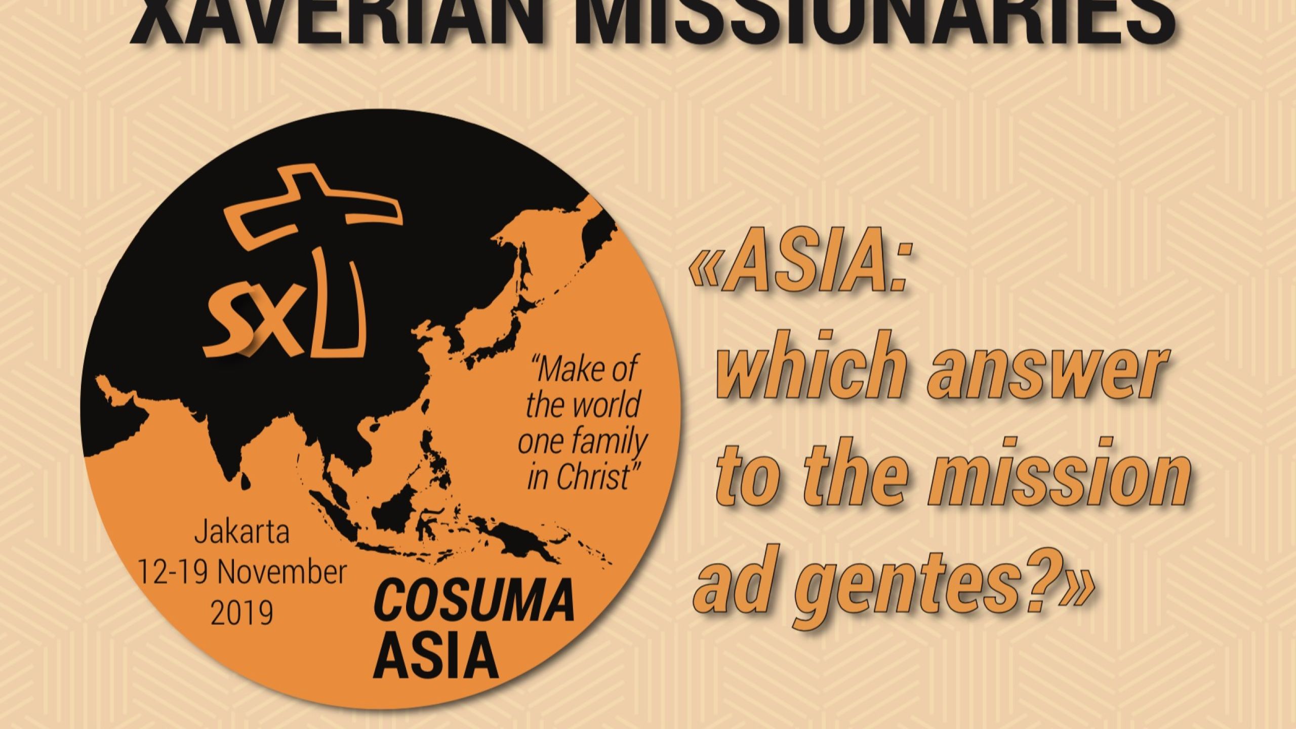 COSUMA ASIA 2019. Orientamenti finali