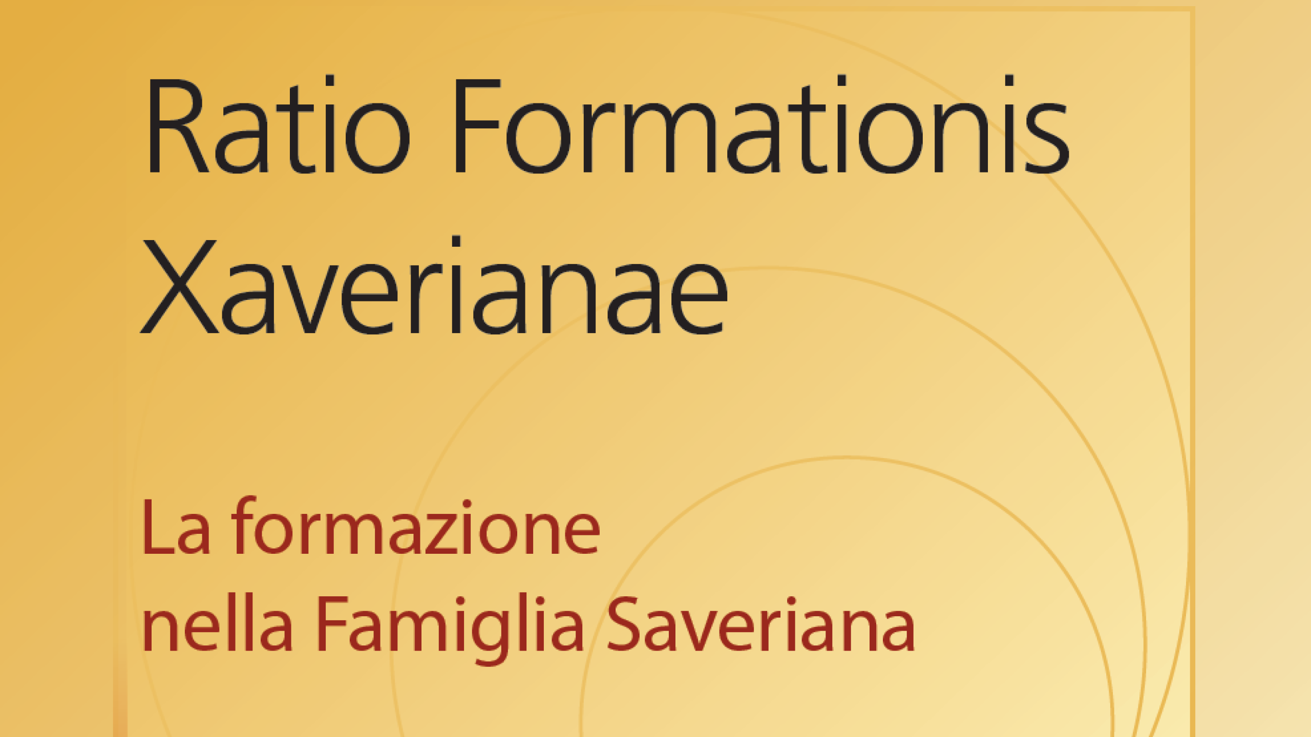 Ratio Formationis Xaverianae It.