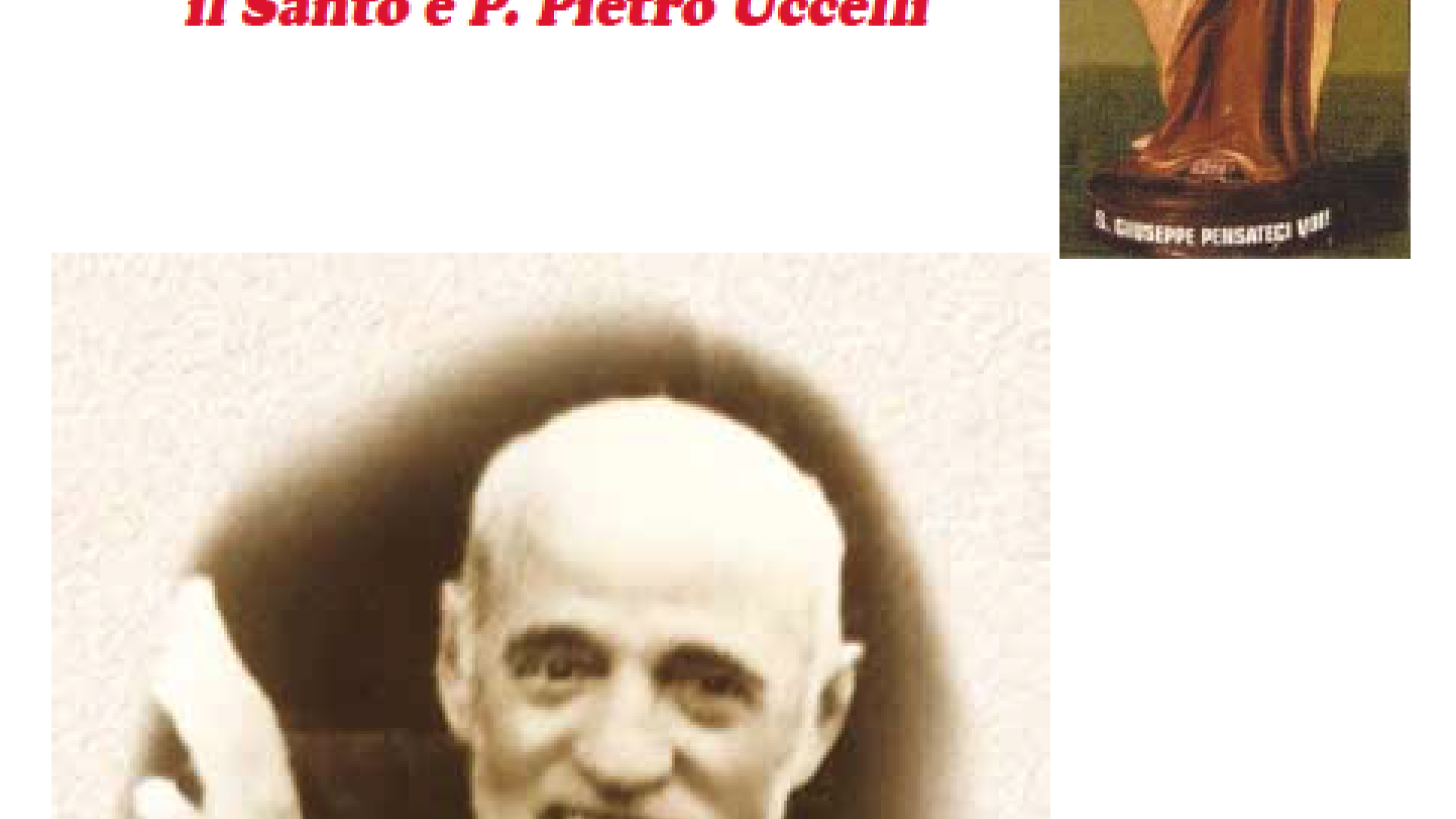 San Giuseppe pensateci voi