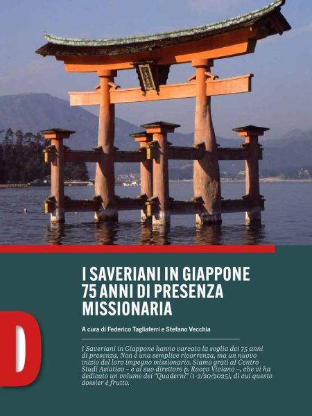 DOSSIER 75 ANNI DI PRESENZA DEI SAVERIANI IN GIAPPONE