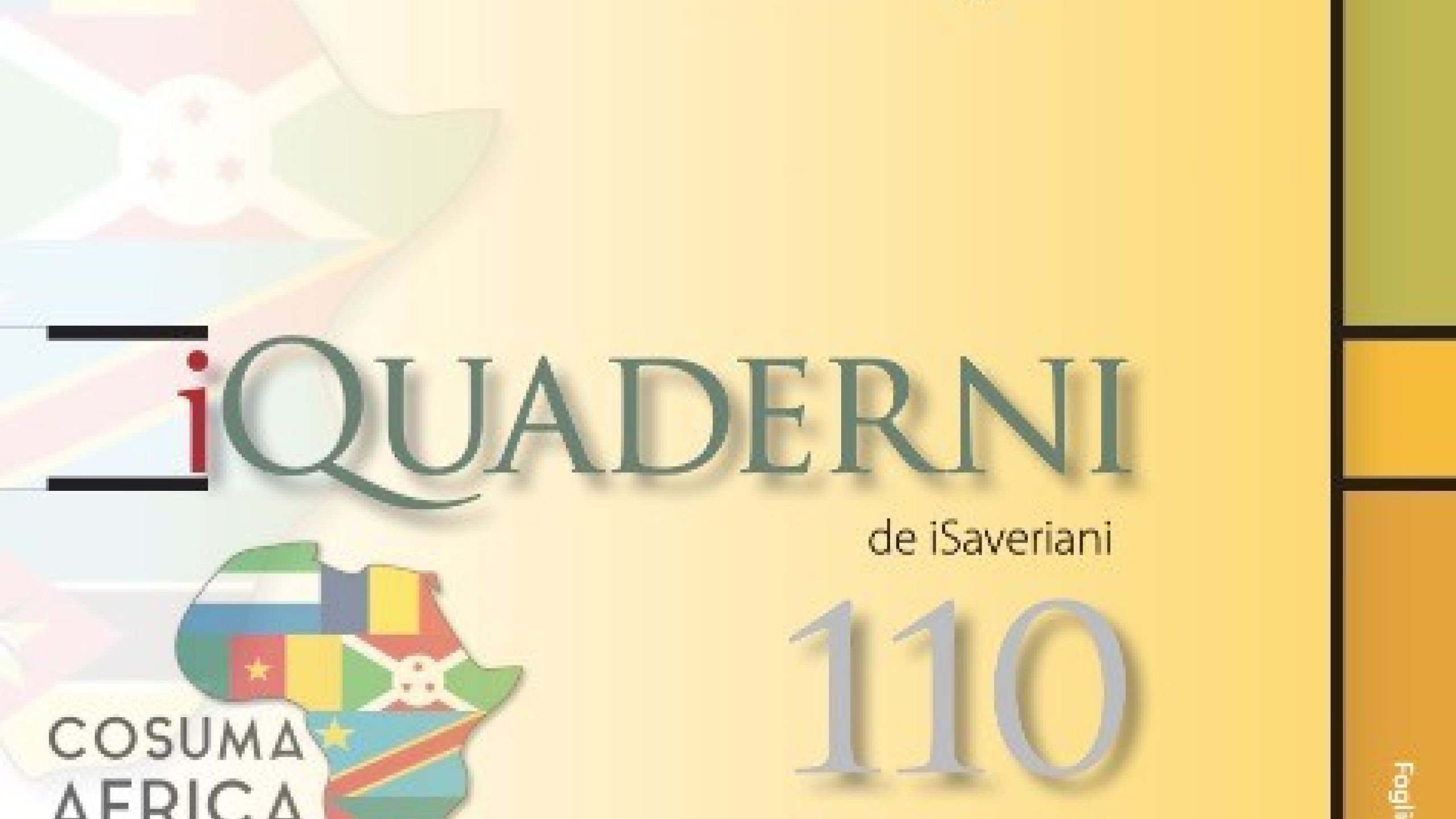 iSaveriani n°110 Quaderni. Atti CoSuMa Africa