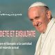 EXHORTACIÓN APOSTÓLICA “GAUDETE ET EXULTATE”