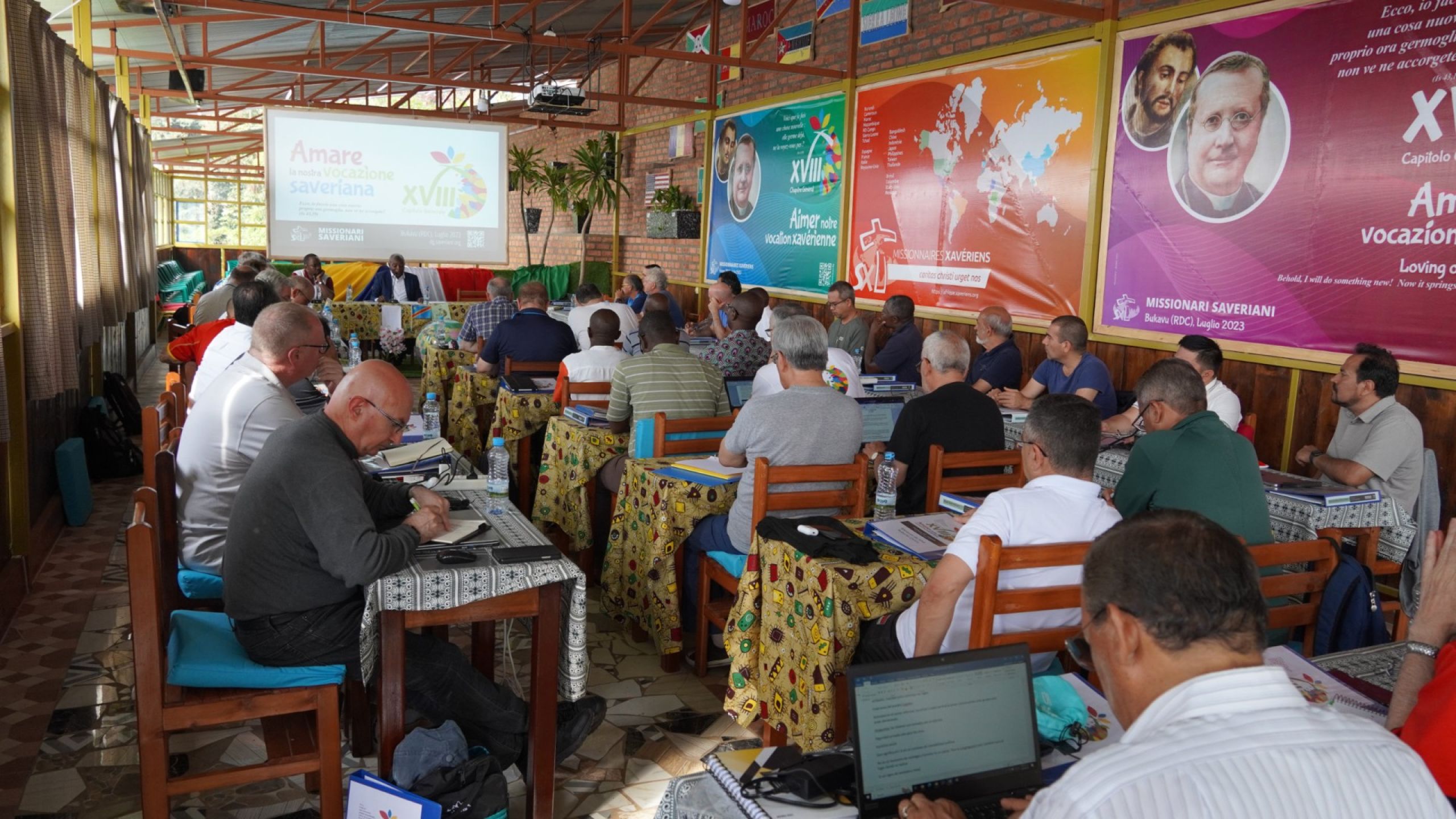L'inserzione dei delegati a Bukavu