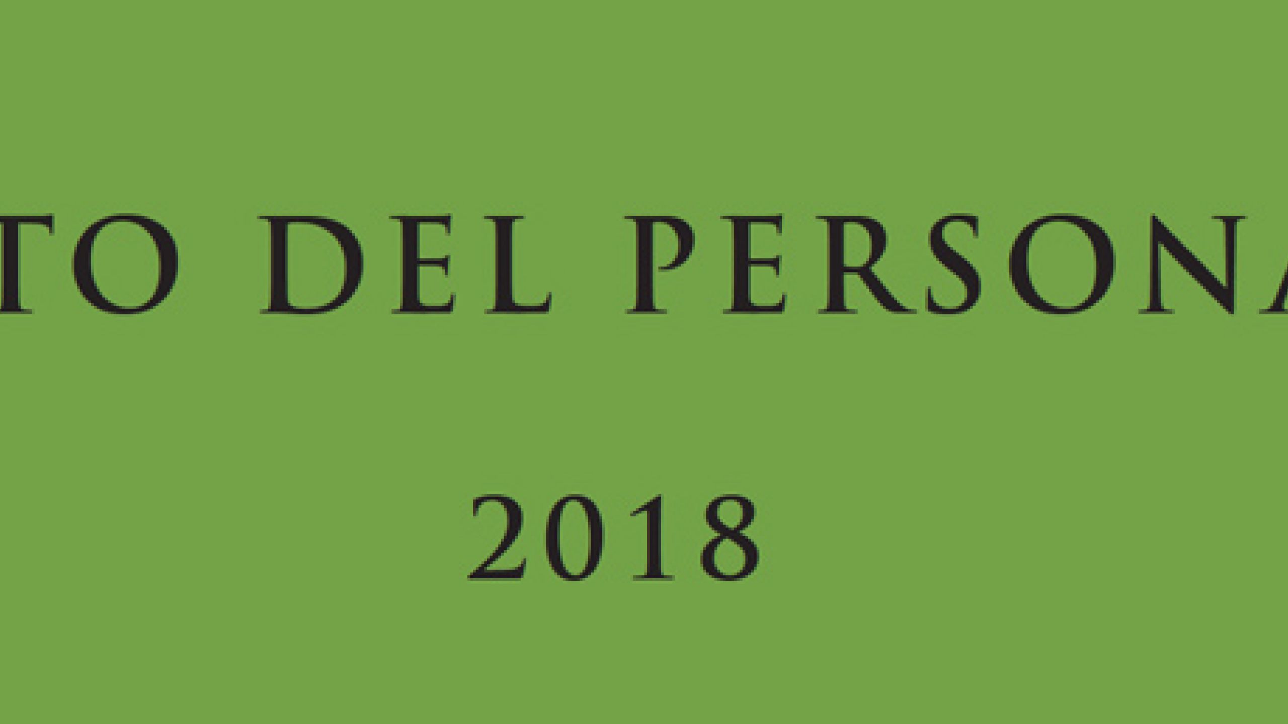 Stato del Personale 2018
