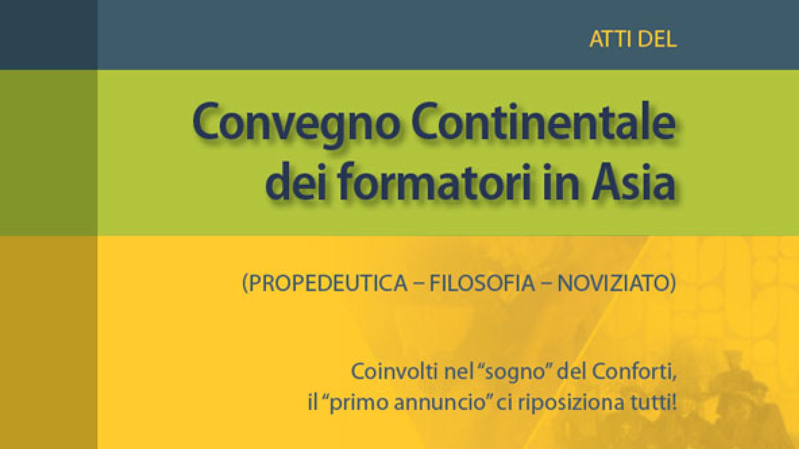 Atti Convegno Formatori Asia