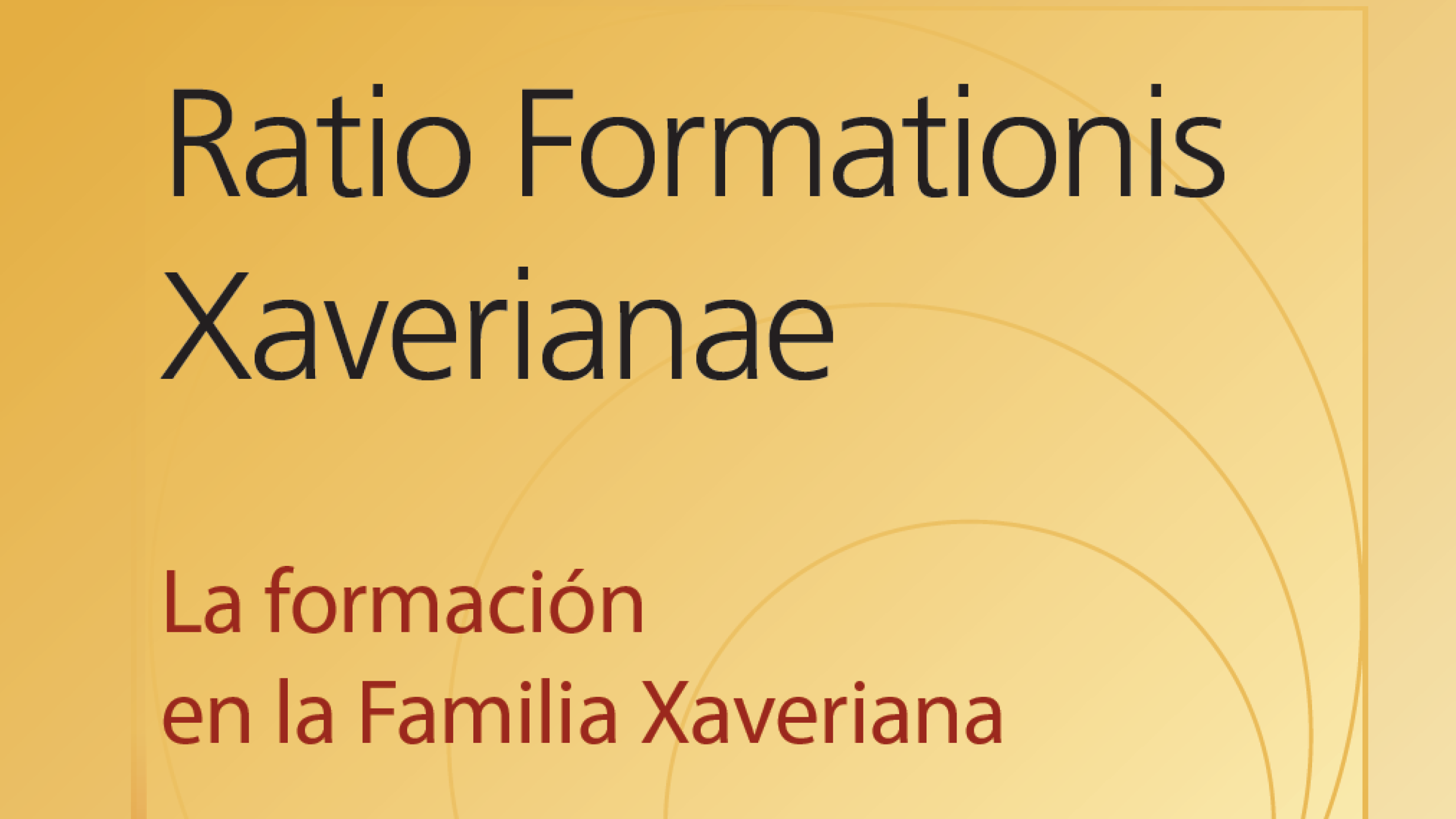 Ratio Formationis Xaverianae Es.