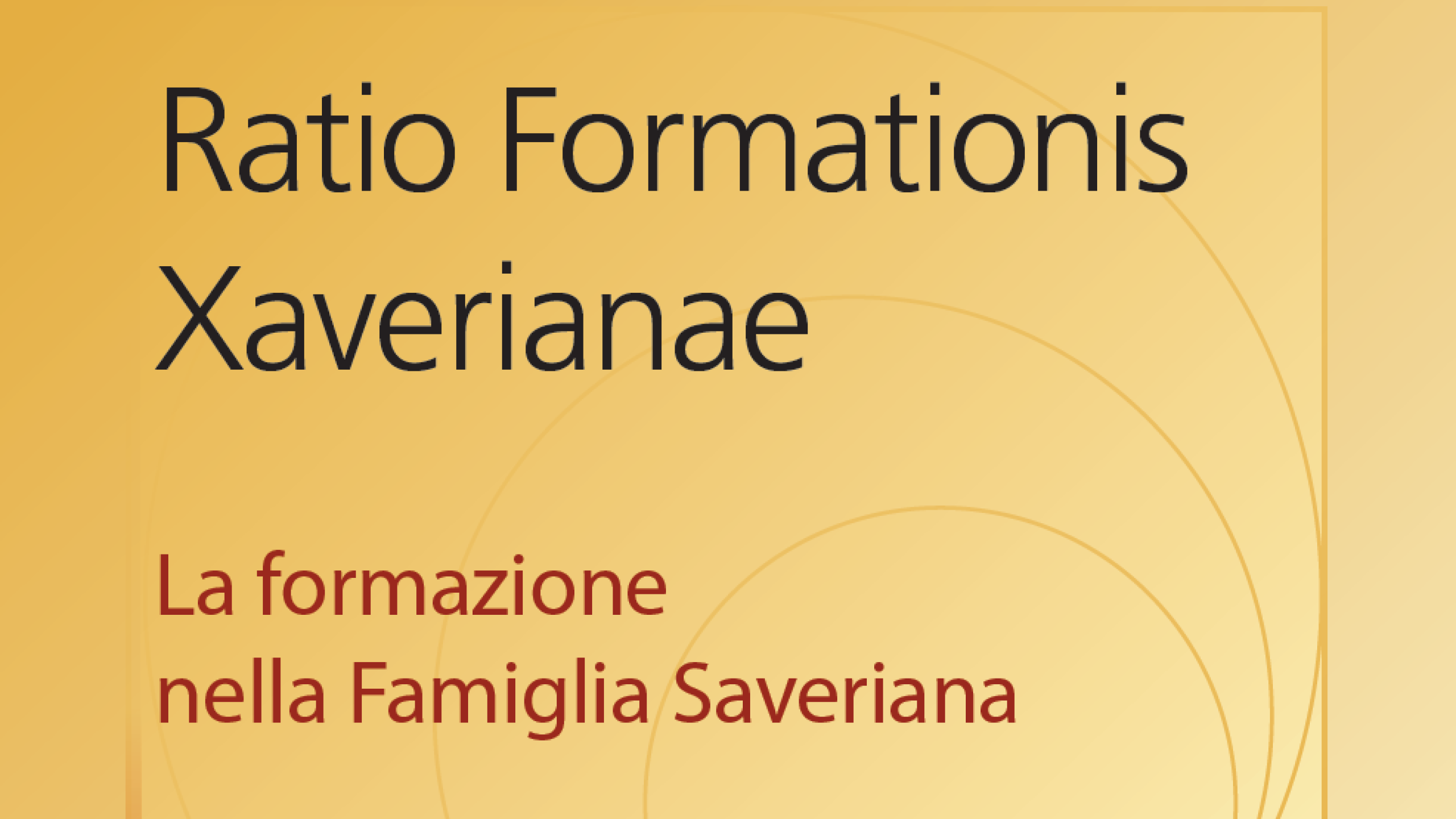 Ratio Formationis Xaverianae It.