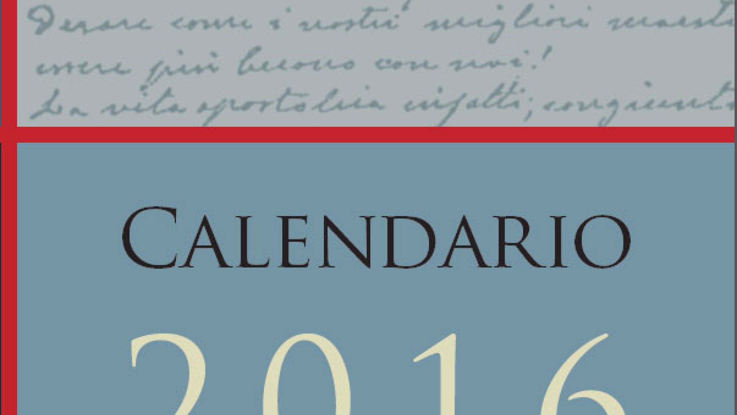 Calendario Saveriano 2015-2016