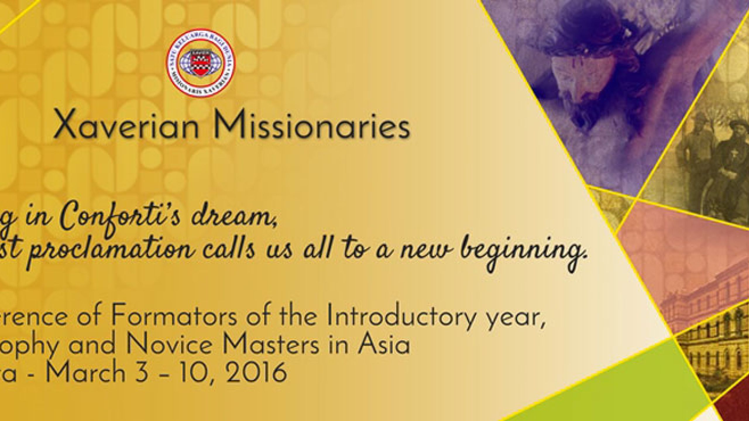 Convegno Formatori Asia 2016