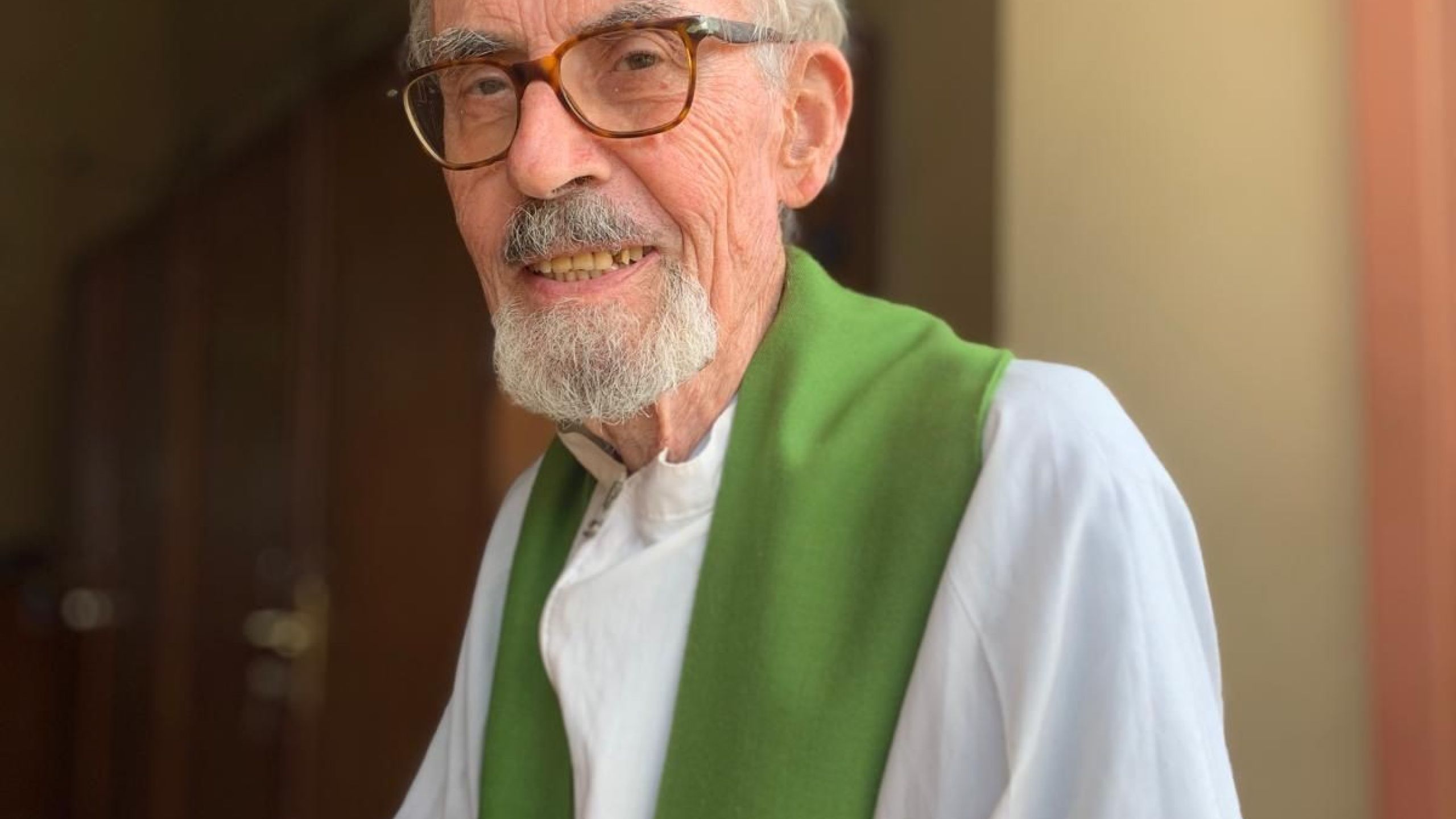 Annuncio della morte di p. Sergio Marchetto sx