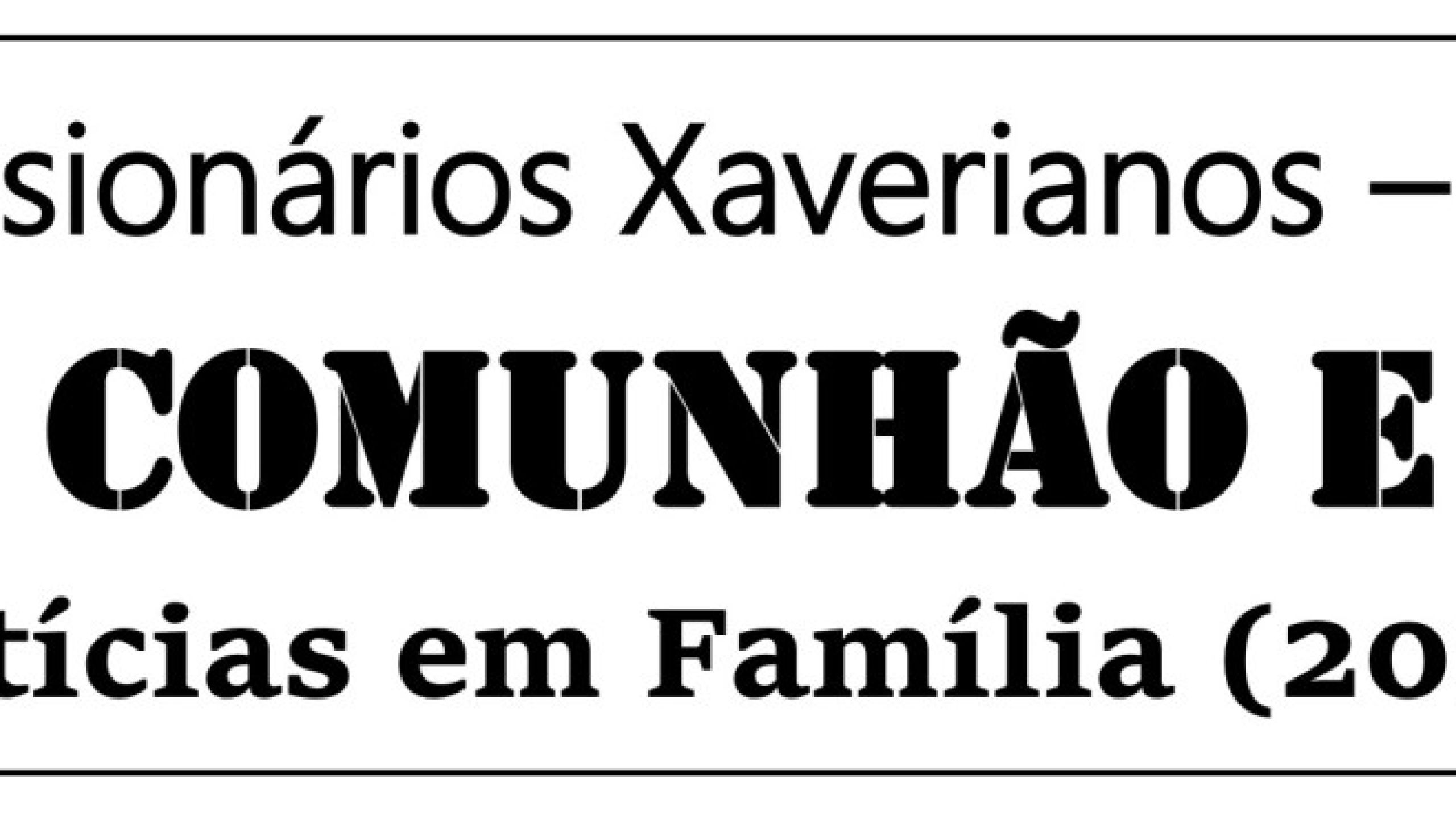 COMUNHÃO E MISSÃO n° 01