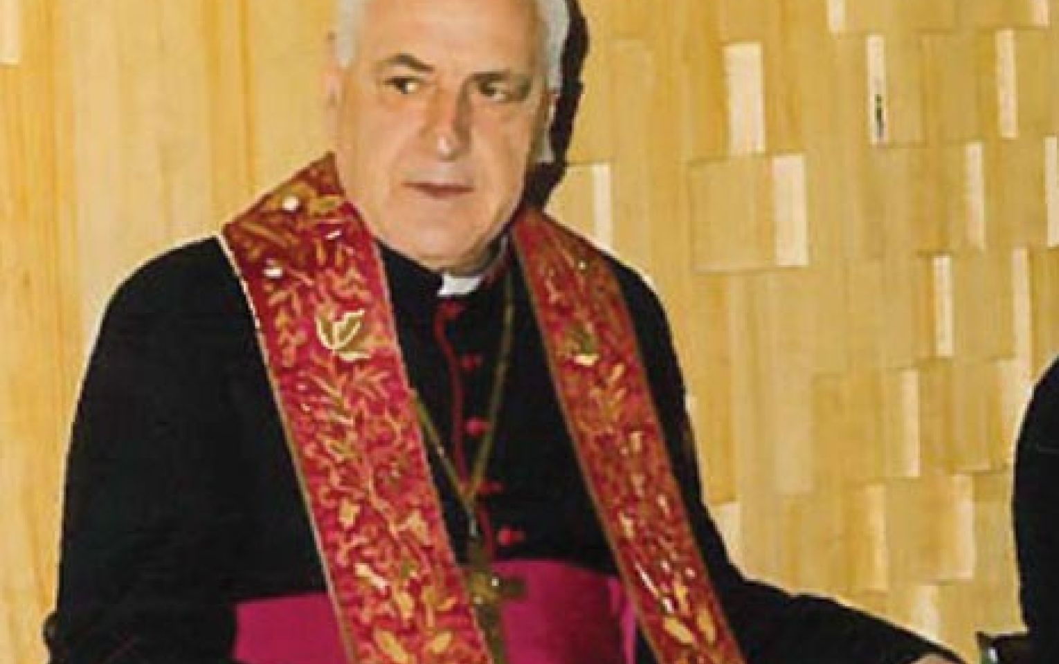 BENEDIZIONE DEL SEPOLCRO  DI MONS. GIOVANNI GAZZA