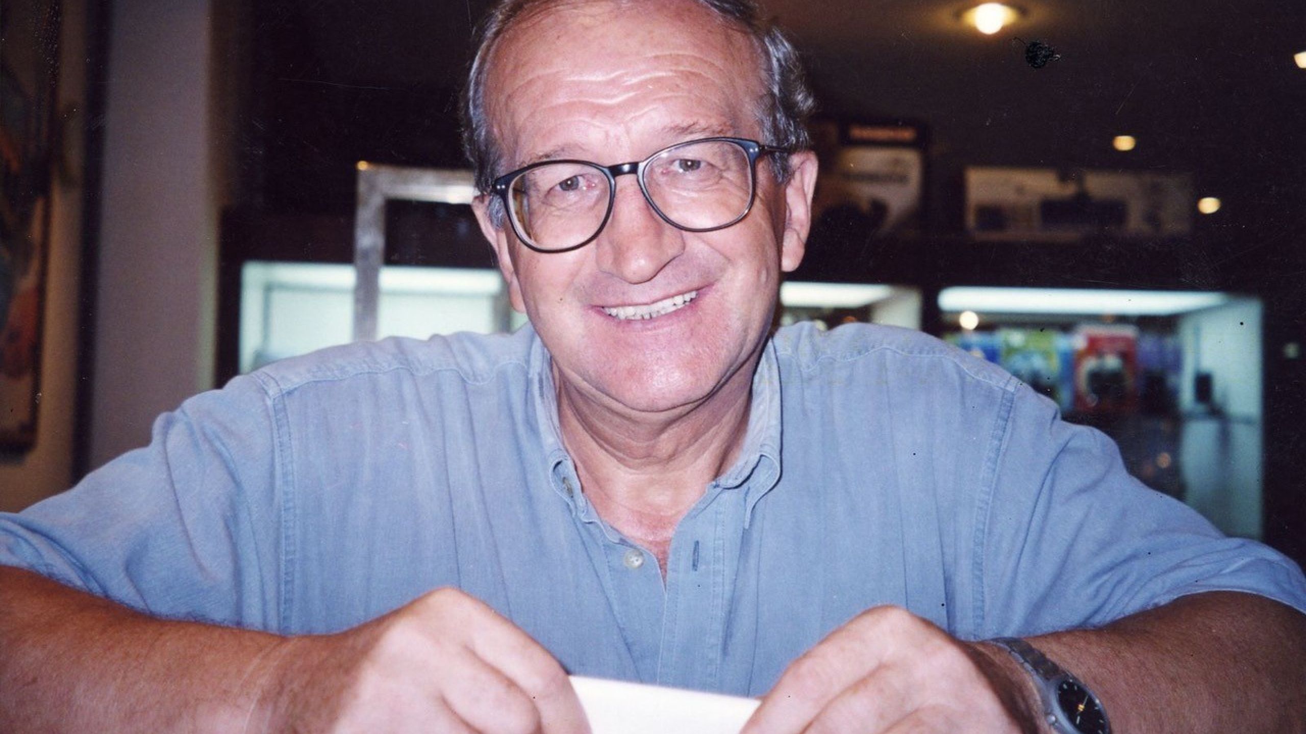 Annuncio della morte di p. Renato Trevisan sx