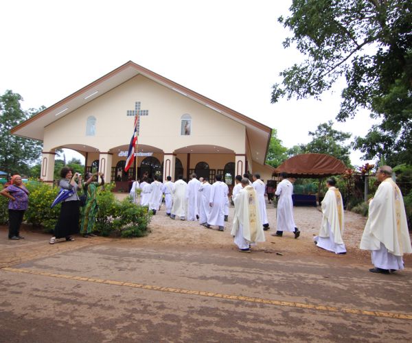 Inaugurazione Chiesa di San Giuseppe Lavoratore in Thailandia (2018)
