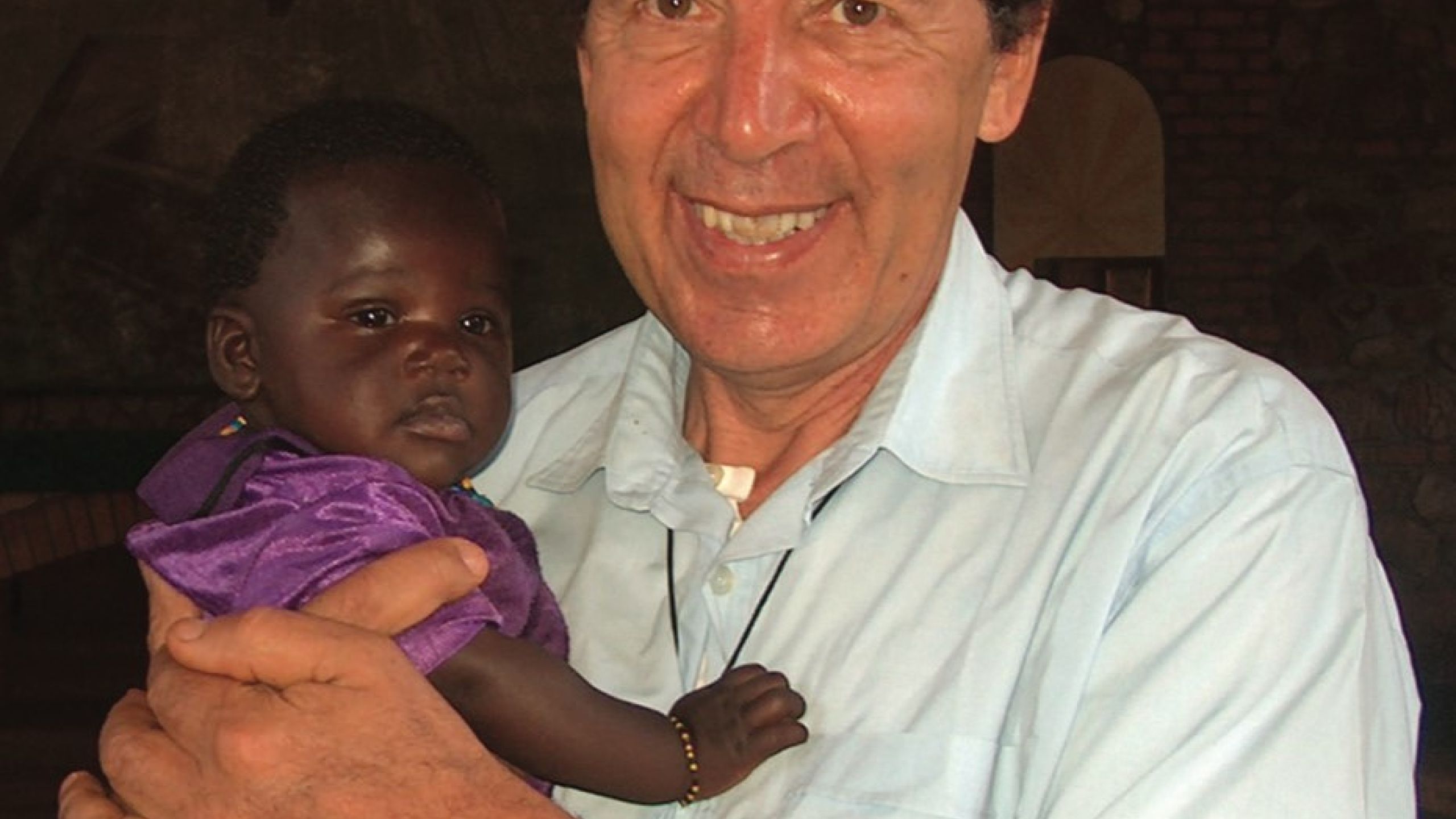 Annuncio della morte di P. Alberto Damiano Lanaro sx