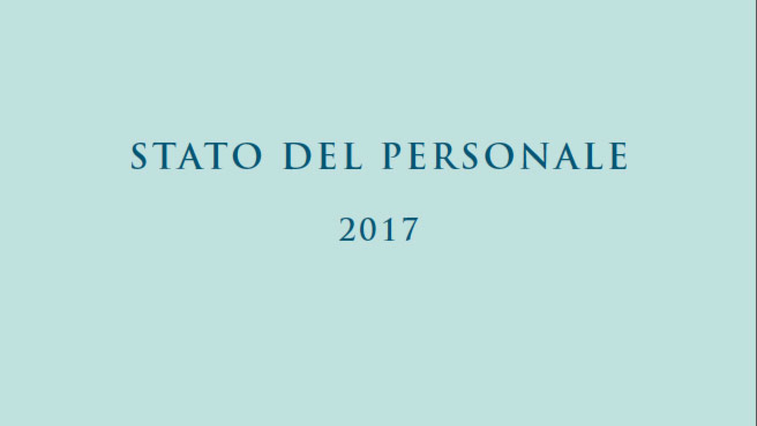 Stato del Personale 2017