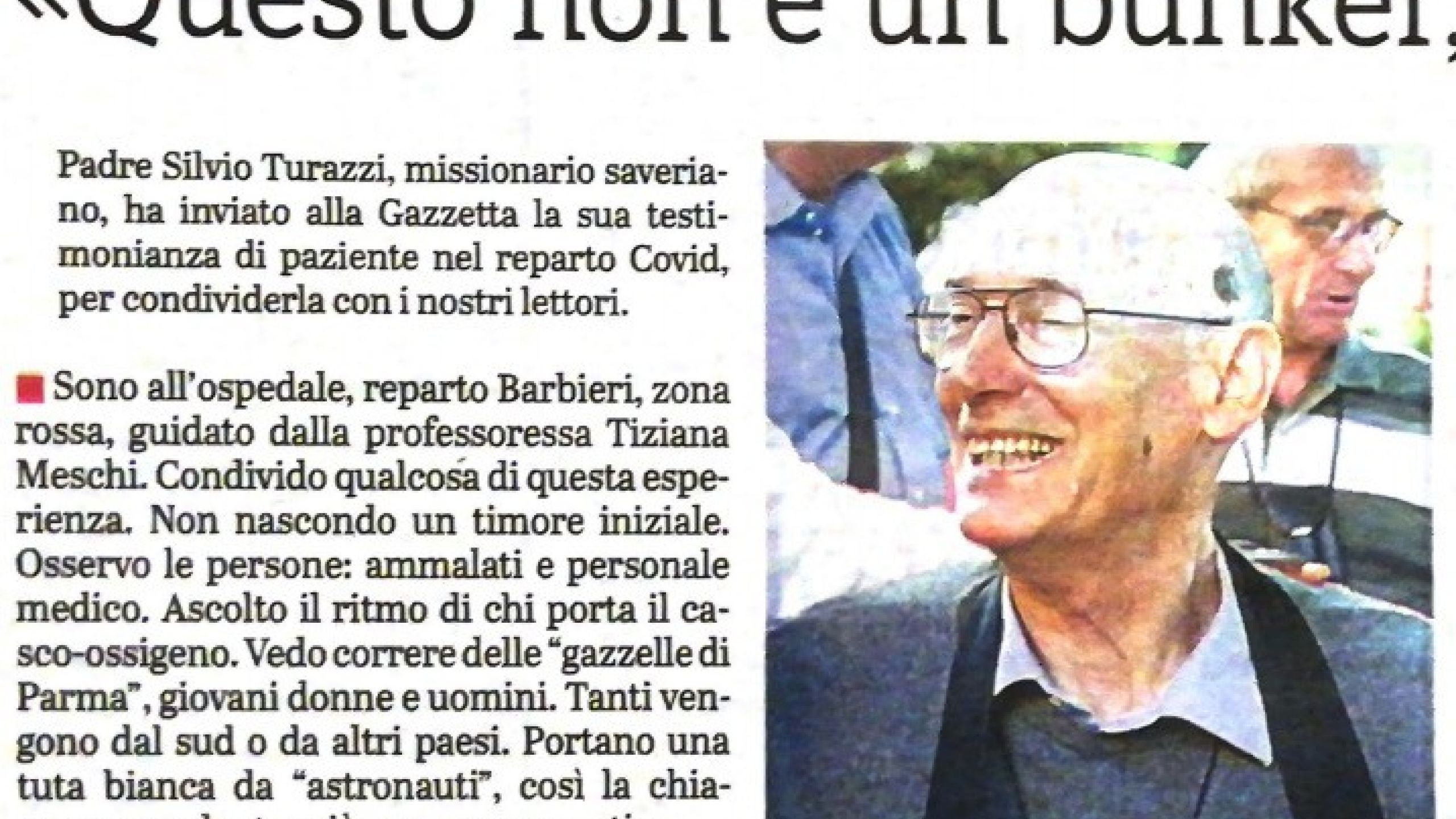 «Questo non è un bunker, ma un'oasi»